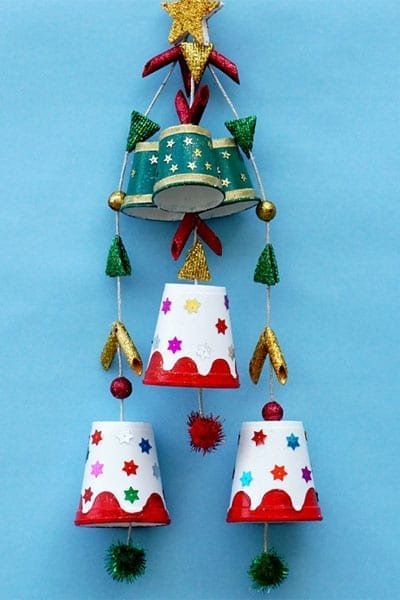Best Out of Waste Christmas Decoration Idea using Paper Cups! – CraftEnrich